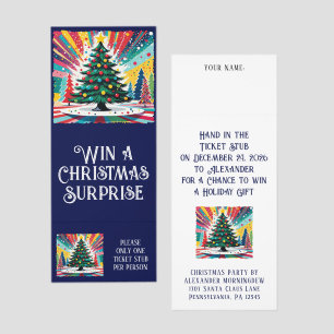 Christmas Tree in abstract art 39 - Fan Fun Ticket