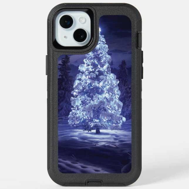 Christmas Tree  iPhone 15 Plus Case (Back)