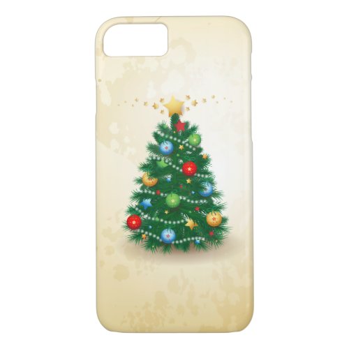 Christmas tree iPhone 7 case