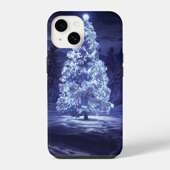 Christmas Tree  Iphone Case (Back)
