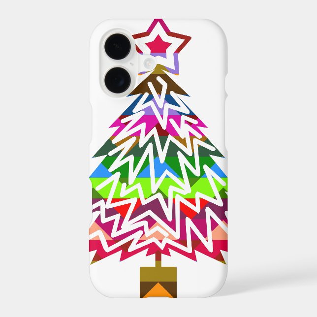 Christmas Tree Iphone Case (Back)