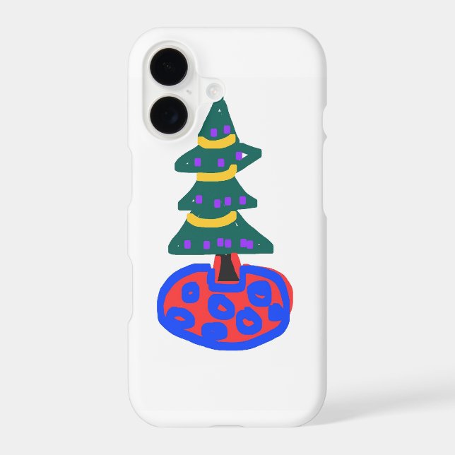 Christmas Tree Iphone Case (Back)