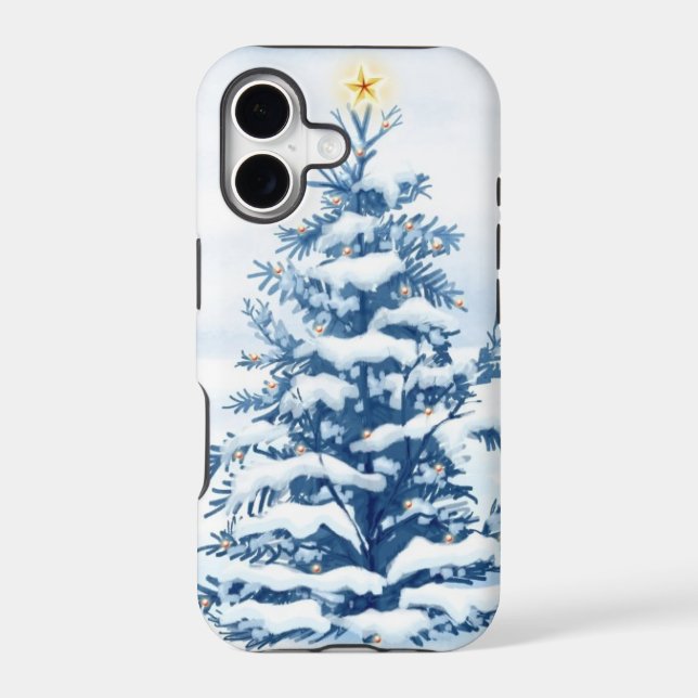 Christmas Tree Iphone Case (Back)