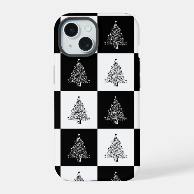 christmas tree iphone case (Back)