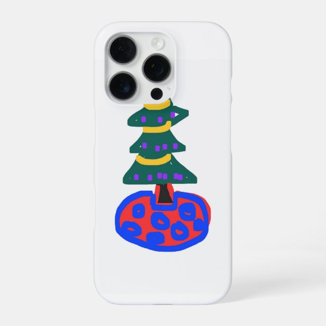 Christmas Tree Iphone Case (Back)