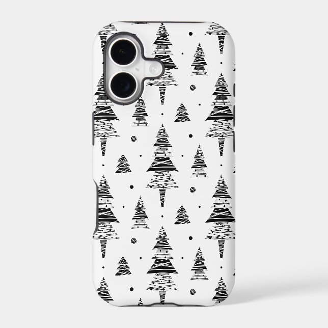 Christmas tree  iphone case (Back)