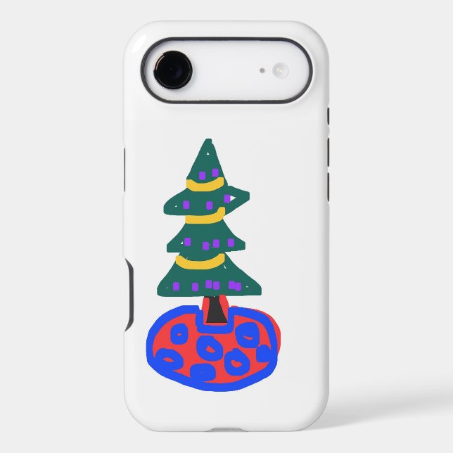 Christmas Tree Iphone Case (Back)