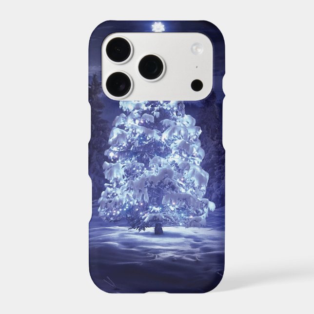 Christmas Tree  Iphone Case (Back)