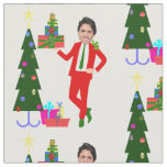 christmas tree justin trudeau fabric