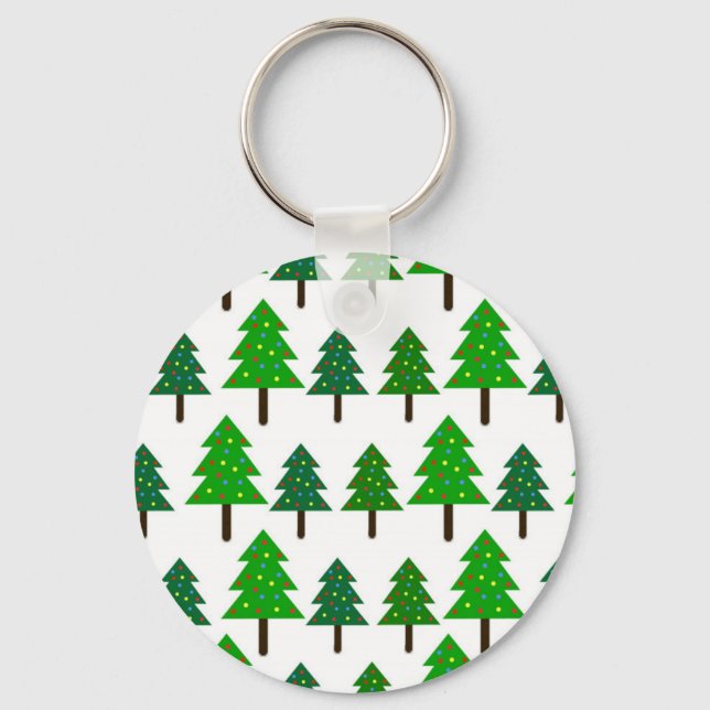 Christmas tree keychain (Front)
