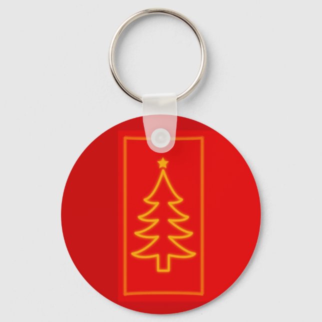 Christmas Tree Keychain (Front)