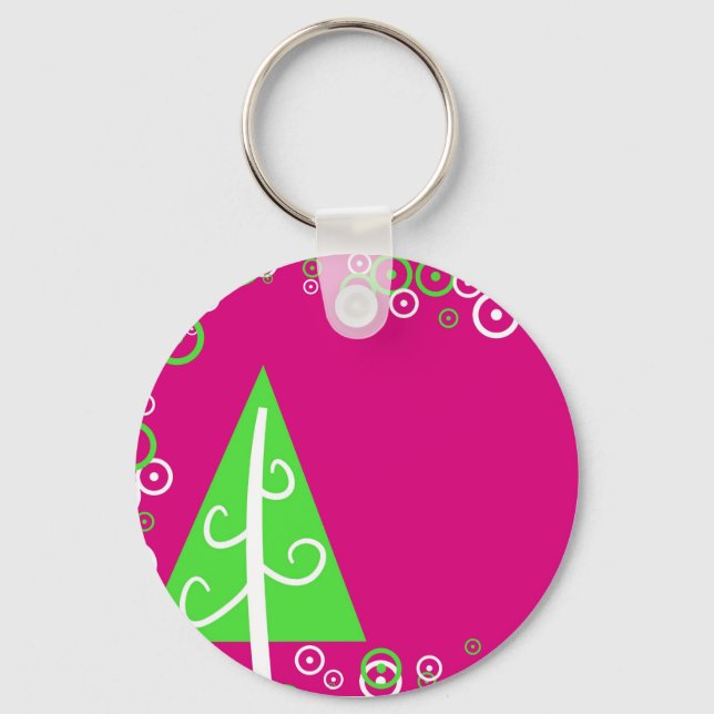 Christmas Tree Keychain (Front)
