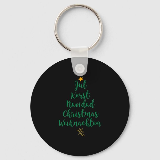 christmas tree                    keychain (Front)