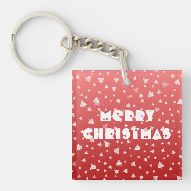 Christmas Tree Keychain (Front)