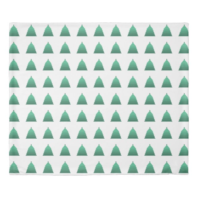 Christmas Tree King Size Duvet Cover (Front)