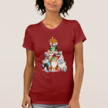 Christmas Tree Kittens  T-Shirt