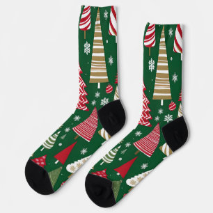 christmas tree land socks
