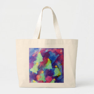 CHRISTMAS TREE LARGE TOTE BAG