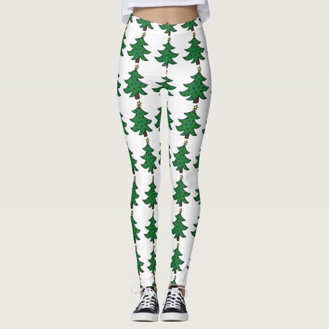 Christmas Tree Leggings (Front)