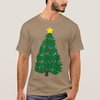 Christmas Tree Light Merry Xmas Christmas Pajama F T-Shirt