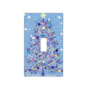 Christmas Tree Light Switch Cover