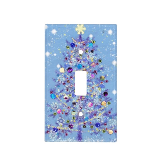 Christmas Tree Light Switch Cover (Front)