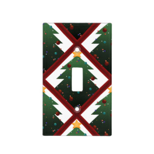 Christmas Tree Light Switch Cover