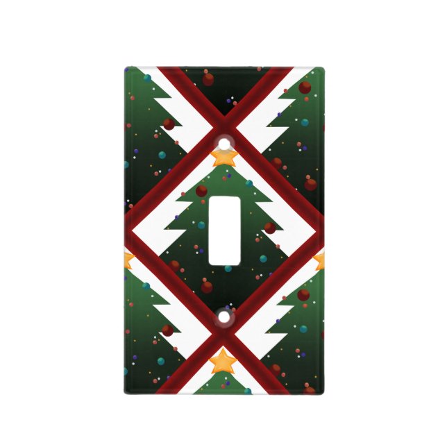 Christmas Tree Light Switch Cover (Front)