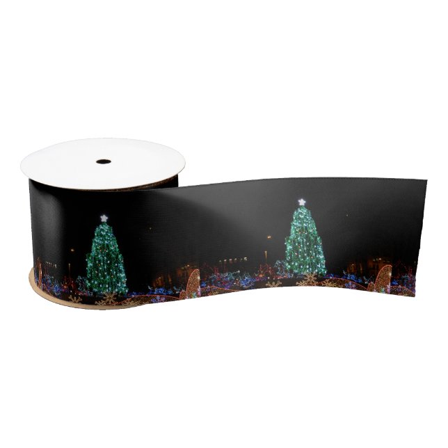 Christmas Tree Lights Ribbon (Spool)