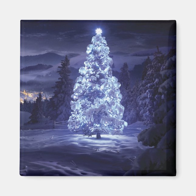 Christmas Tree  Magnet (Front)