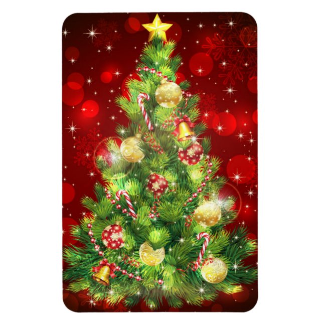 Christmas Tree Magnet (Vertical)