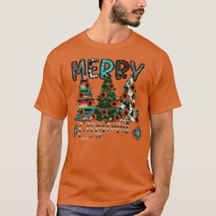 Christmas Tree Merry Christmas Christian T-Shirt
