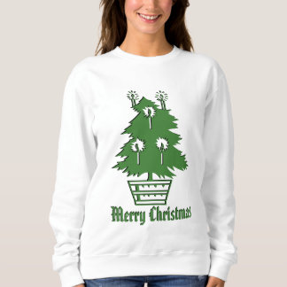 Christmas Tree  Merry Christmas Sweatshirt