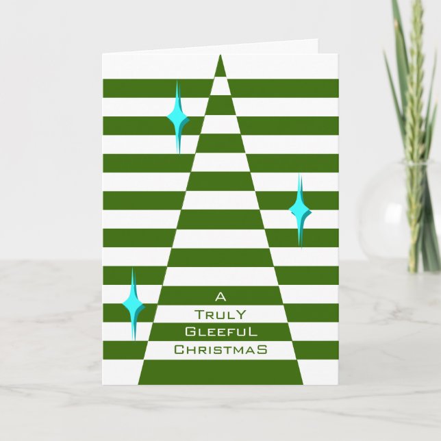 Christmas Tree - Minimalist Holiday Card (Front)