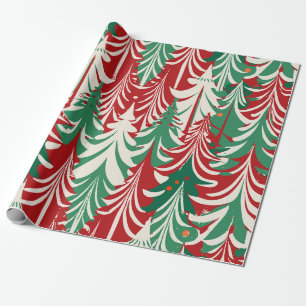 Christmas tree Modern Pattern wrapping paper