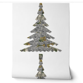 Christmas Tree Mosaic Wallpaper