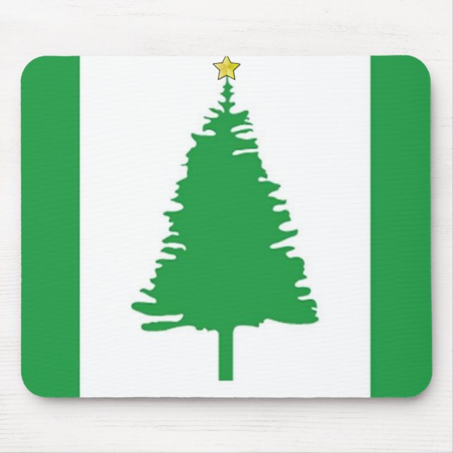 Christmas Tree Mouse Pad (Front)