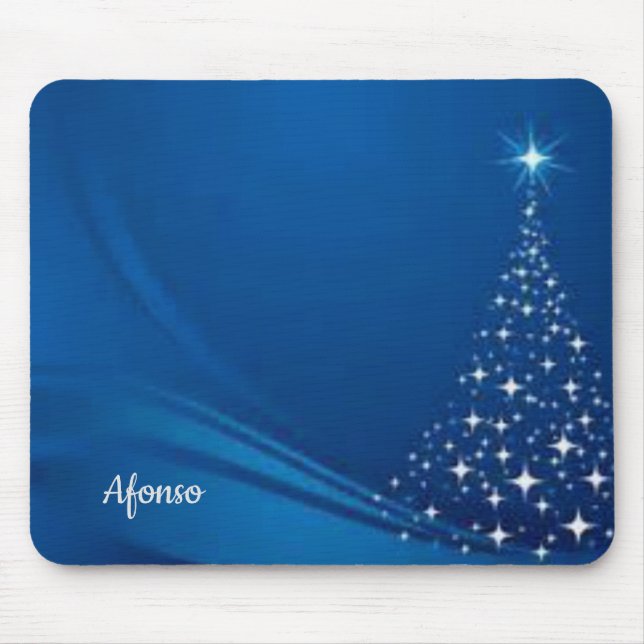 Christmas Tree Mouse Pad (Front)