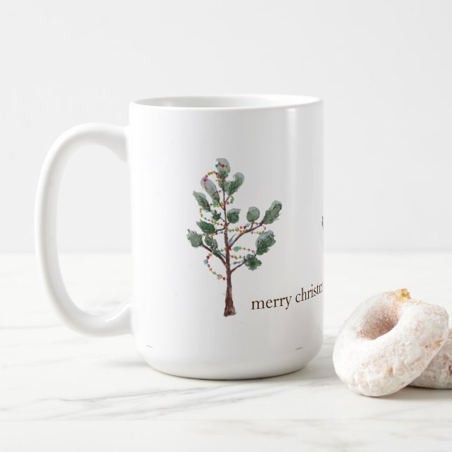 Christmas tree mug (With Donut)