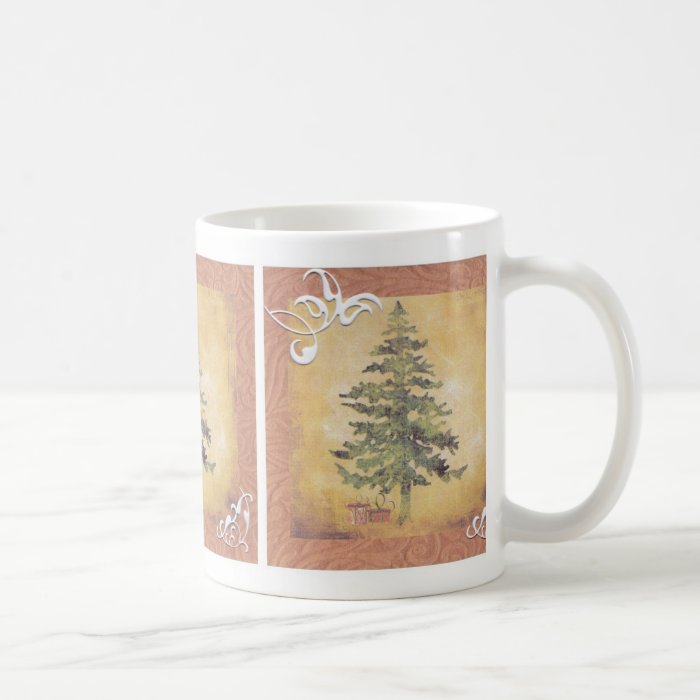 Christmas tree mug
