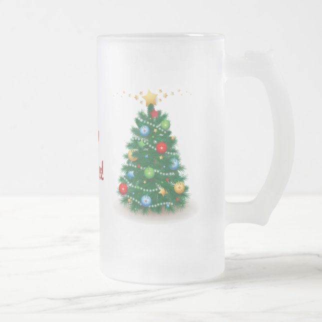 Christmas tree, mug (Right)