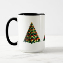 Christmas tree mug