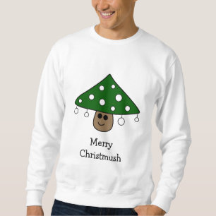 Christmas Tree Mushroom Sweatshirt