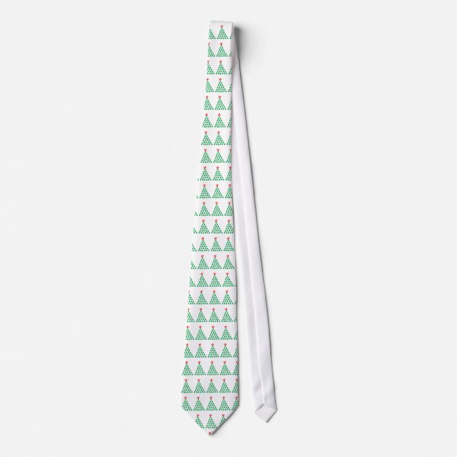 Christmas tree neck tie (Front)