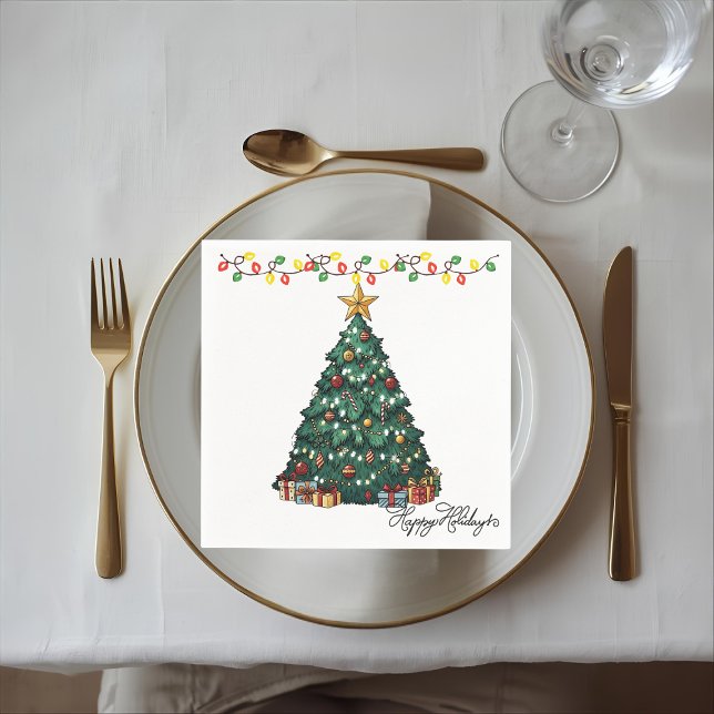 Christmas Tree Nepkins Napkins (Creator Uploaded)