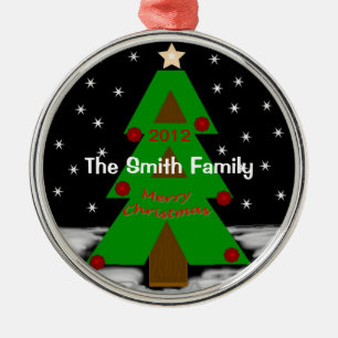 Christmas Tree Night - Personalize Ornament