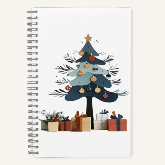 Christmas tree  notebook (Front)