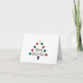 Christmas Tree Notecard