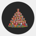 Christmas Tree Nova Scotia Duck Tolling Retriever  Classic Round Sticker