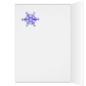 Christmas Tree O Tannenbaum Snowflakes for Uncle (Inside (Left))